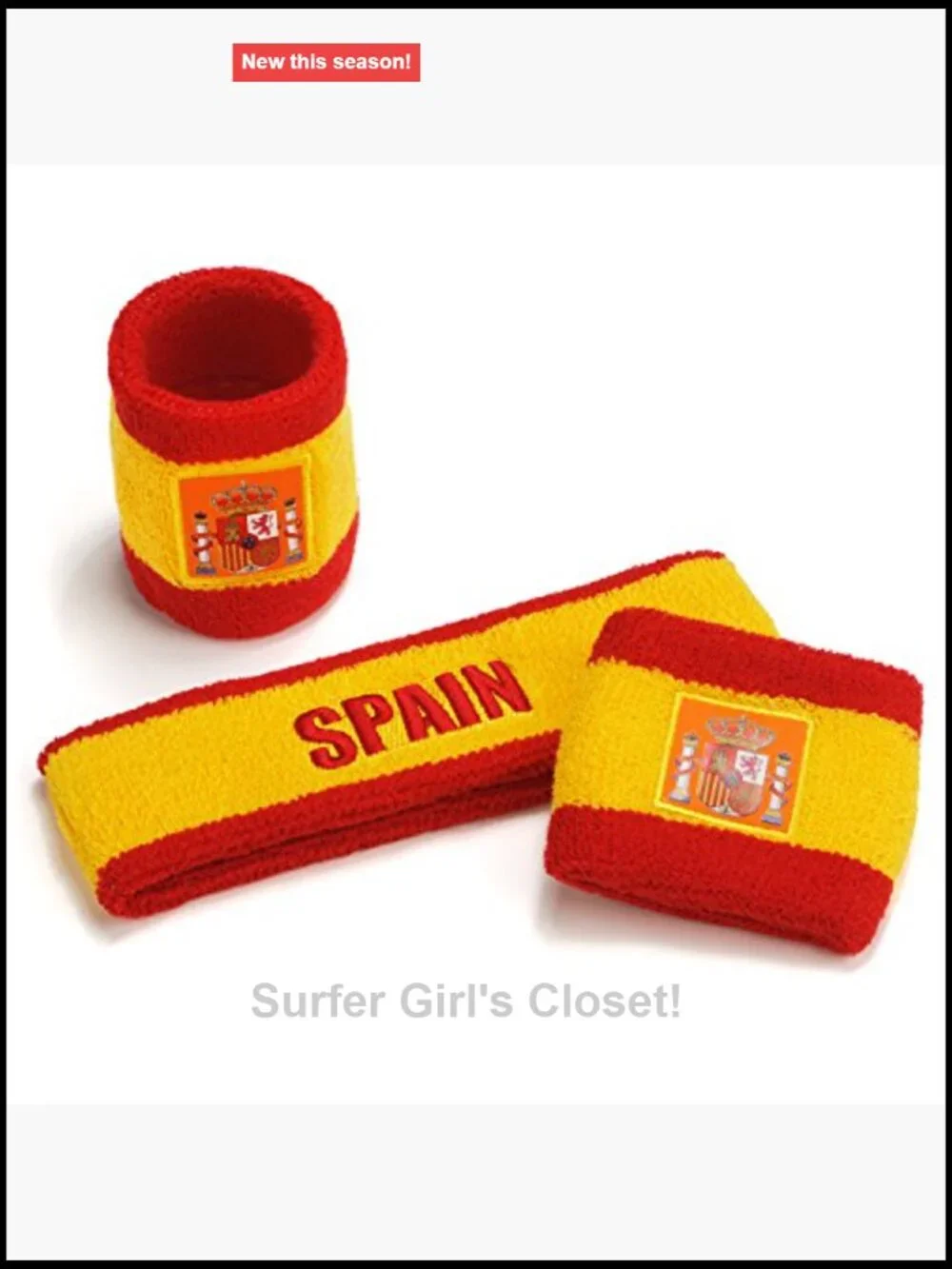 Moisture Wicking Sweatband Set Headband & Wristbands for Sports